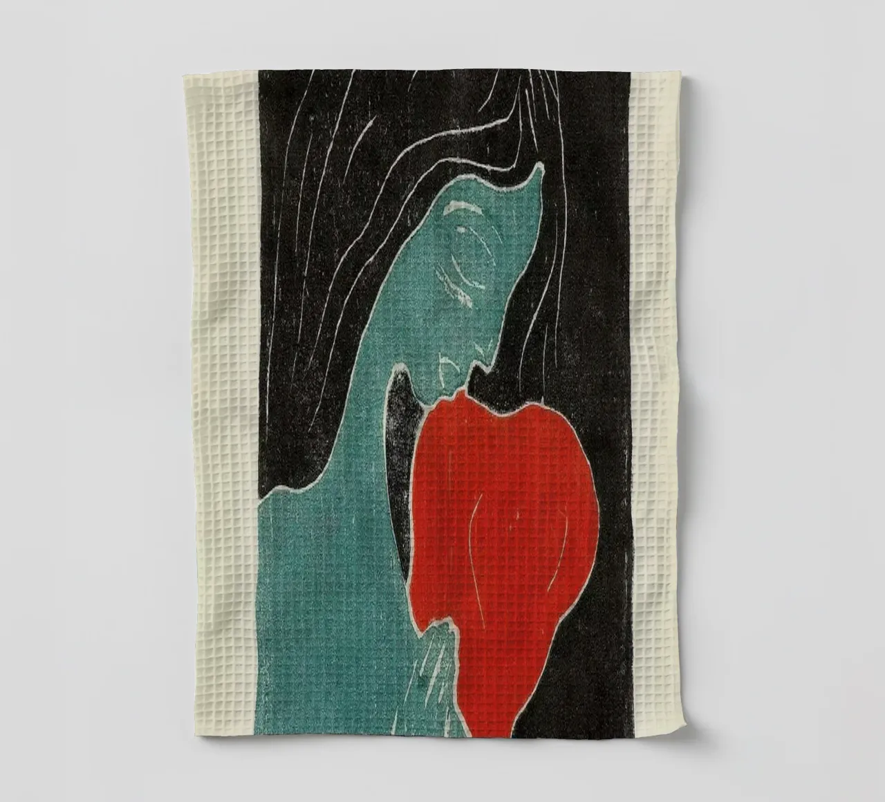 Munch - The Heart canovaccio da cucina da ARTOTHEK