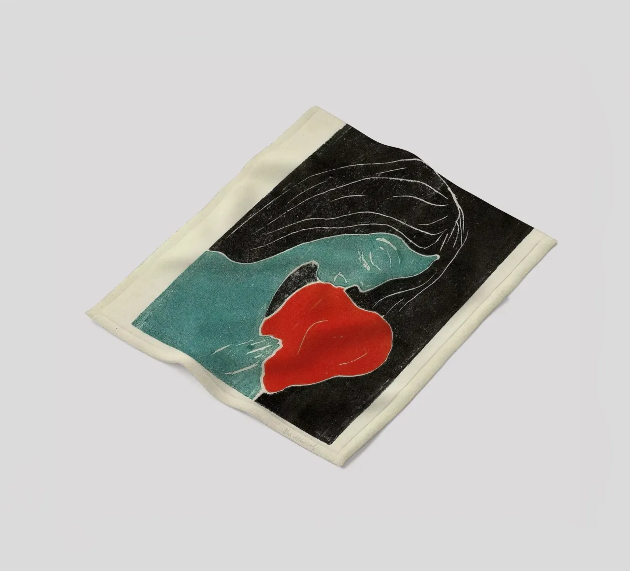 Munch - The Heart coperta in pile da ARTOTHEK