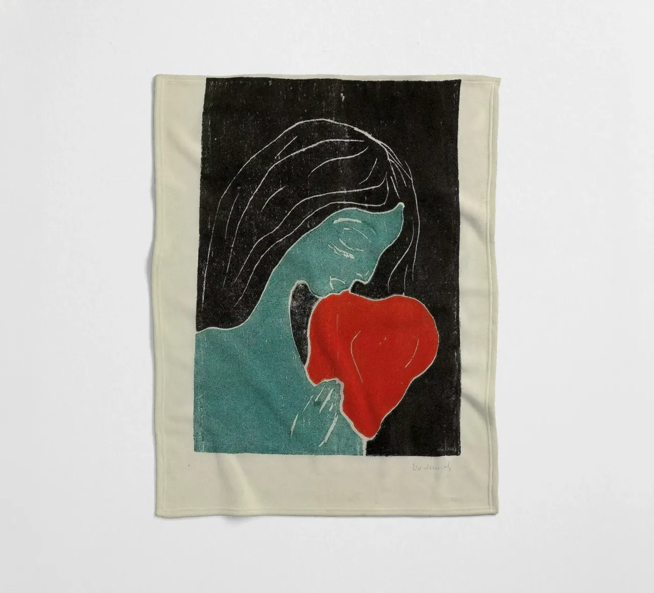 Munch - The Heart coperta in pile da ARTOTHEK