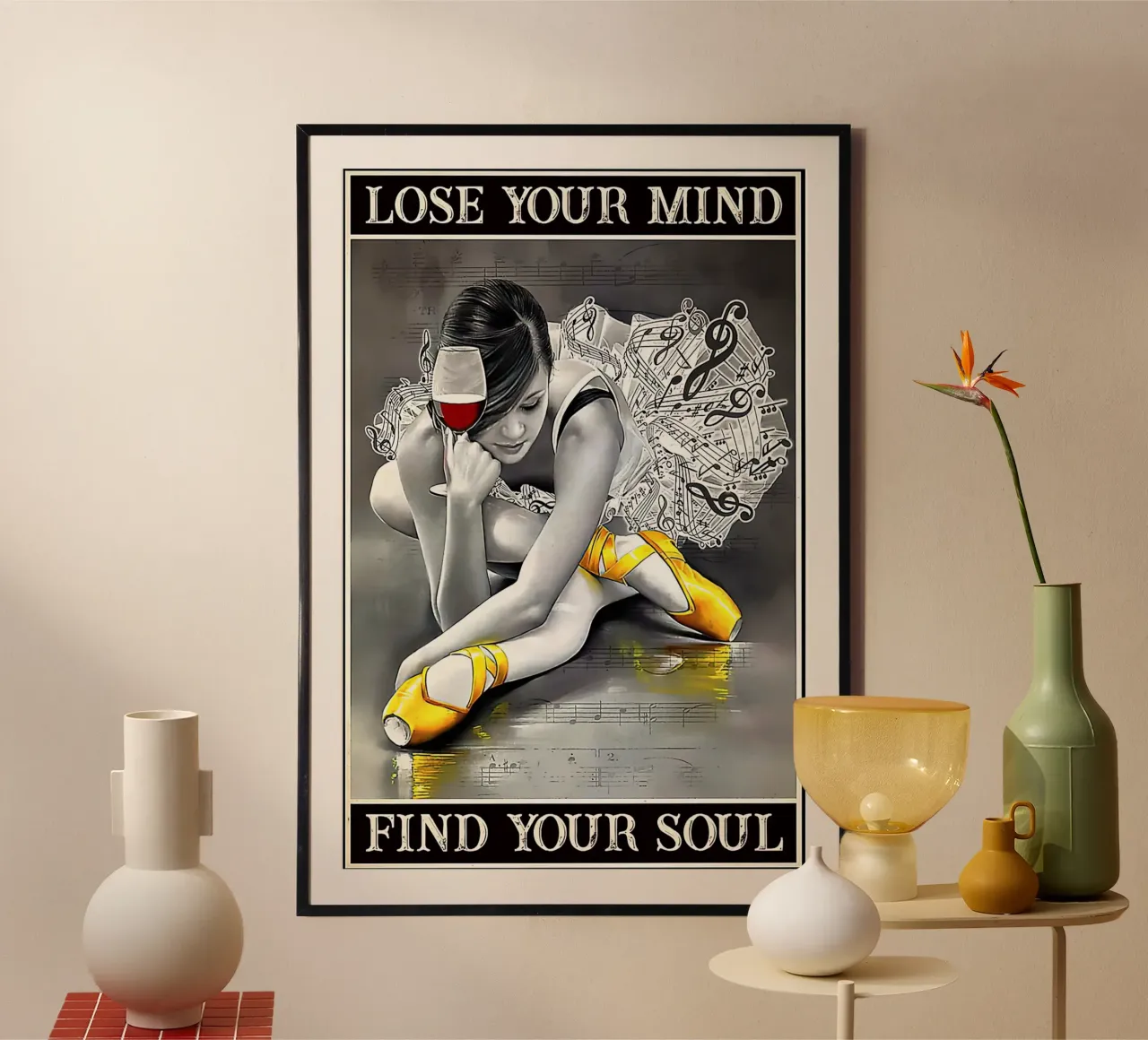 Perdere la mente e ritrovare l'anima poster da Aaronshop