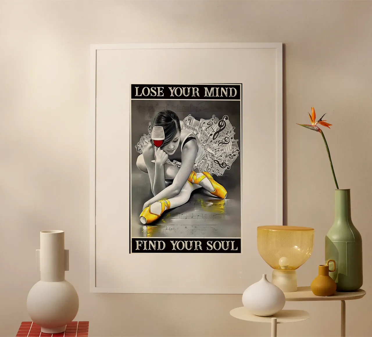 Perdere la mente e ritrovare l'anima poster da Aaronshop