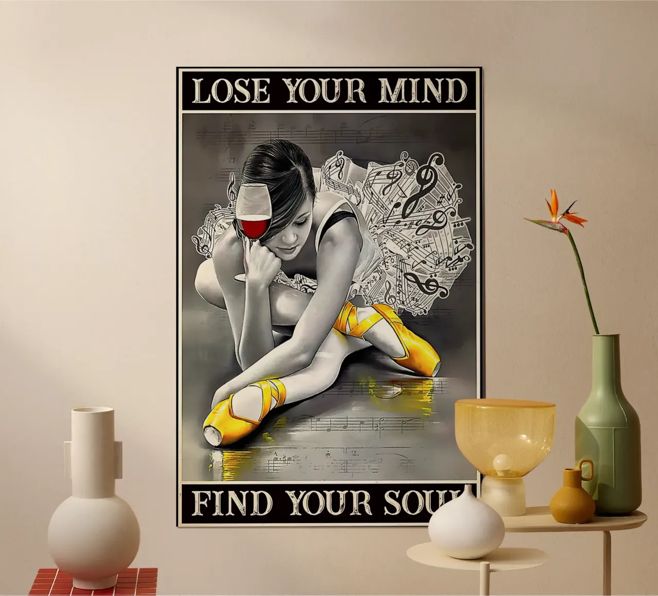 Perdere la mente e ritrovare l'anima poster da Aaronshop
