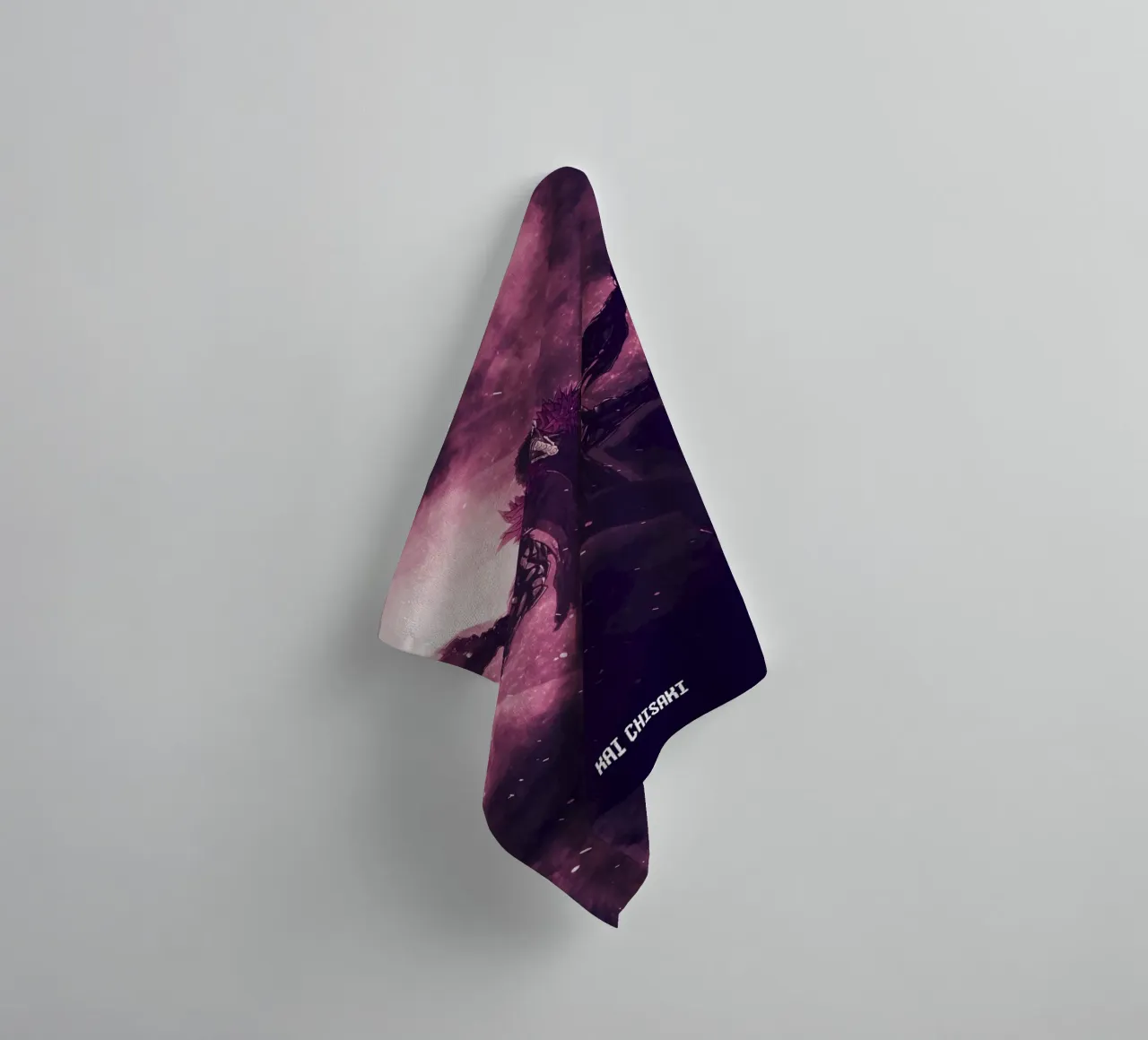 Kai Chisaki asciugamano da bagno da FreeArtStudio