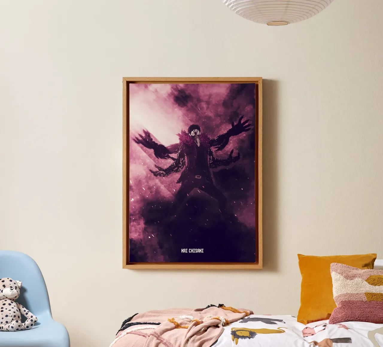 Kai Chisaki tela con Cornice a cassetta da FreeArtStudio