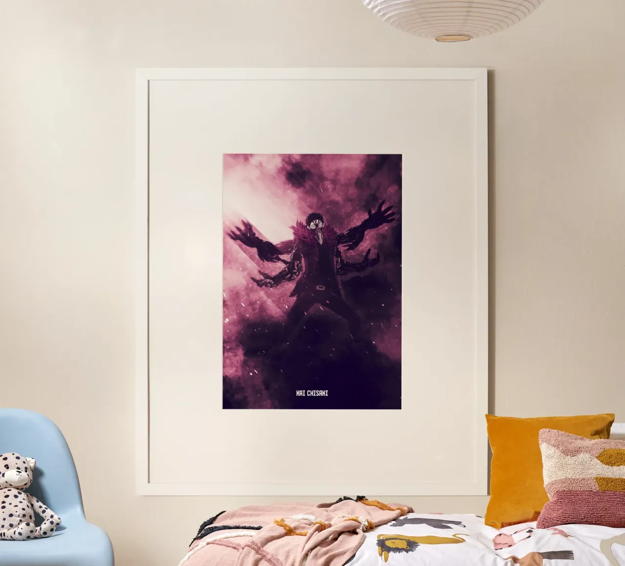 Kai Chisaki poster con telaio in plastica da FreeArtStudio
