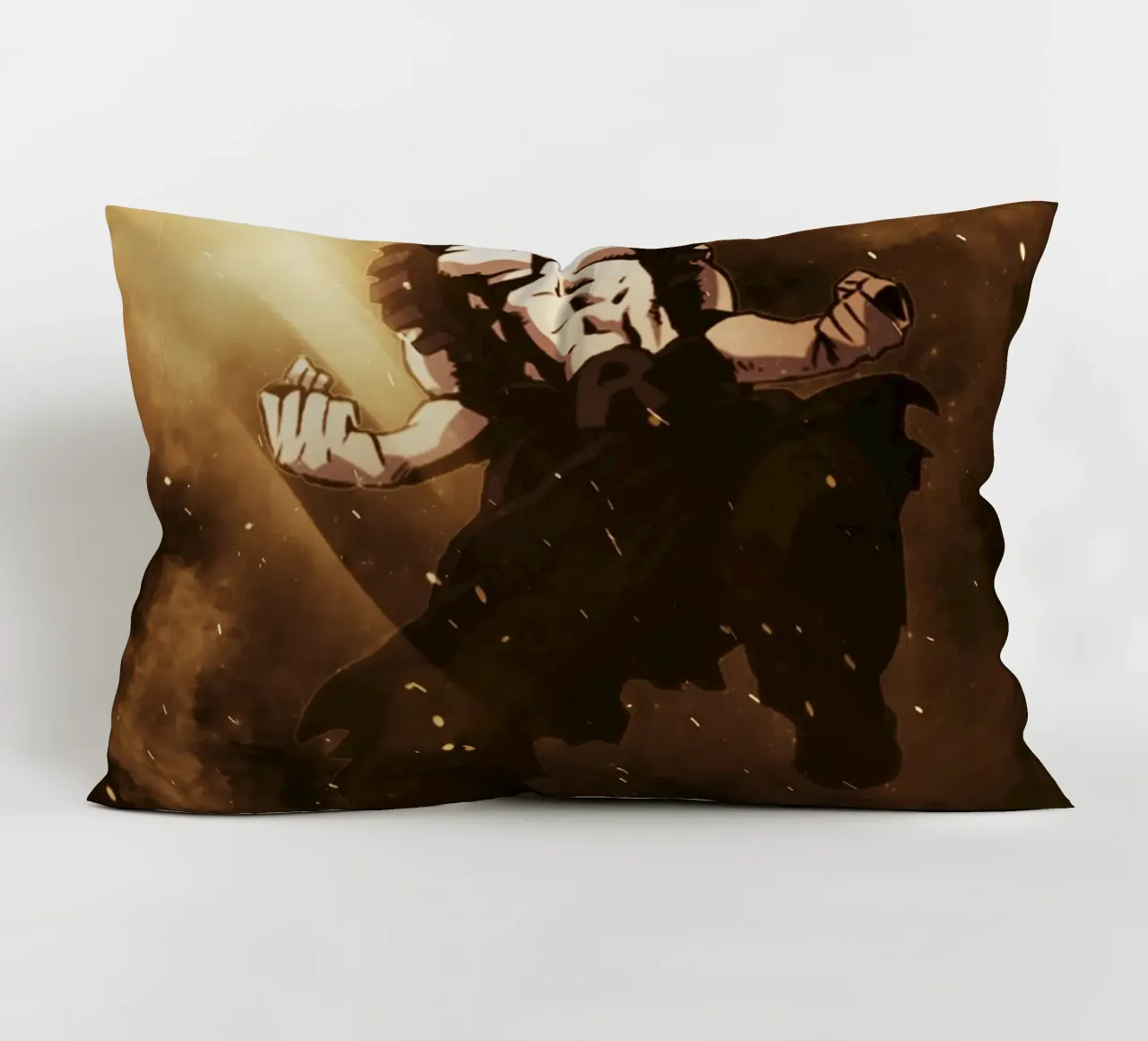 Kirishima Eijirou decorative cushion by FreeArtStudio