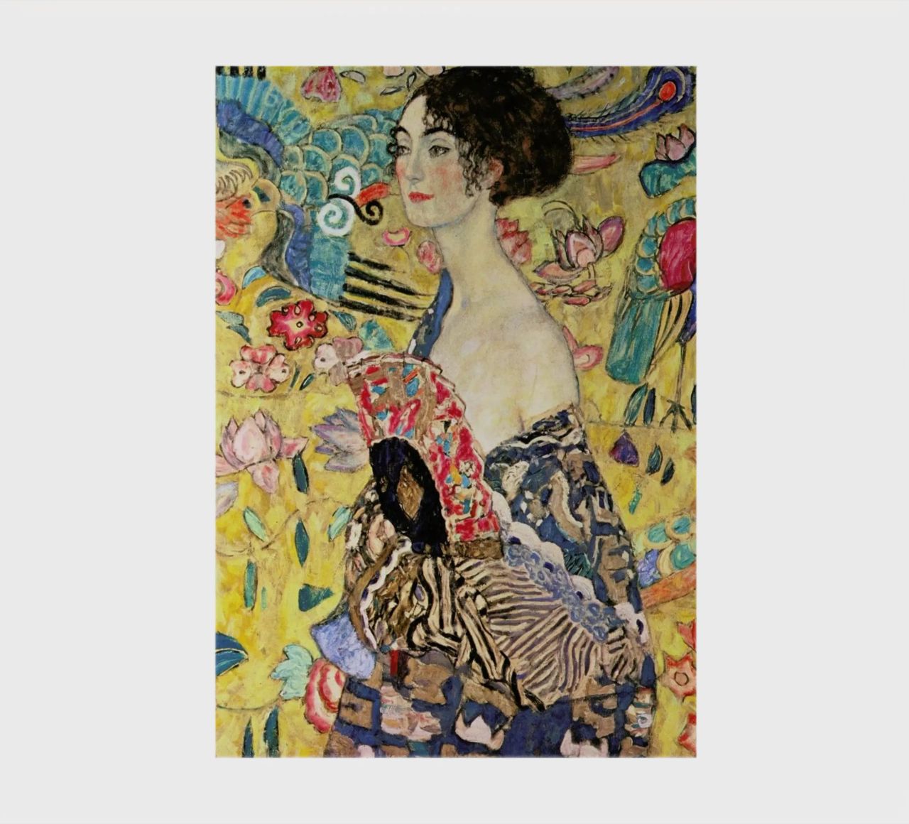 Klimt - Lady with Fan notebook by ARTOTHEK