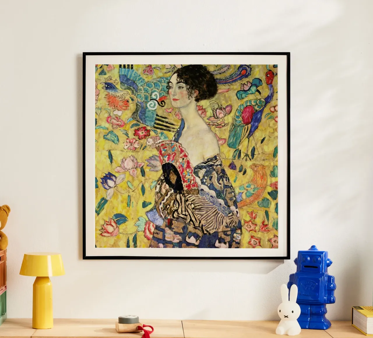 Klimt - Lady with Fan poster da ARTOTHEK
