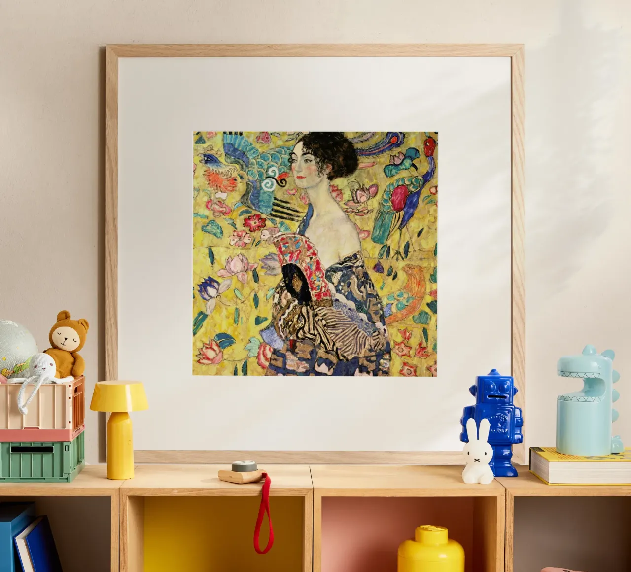 Klimt - Lady with Fan poster da ARTOTHEK