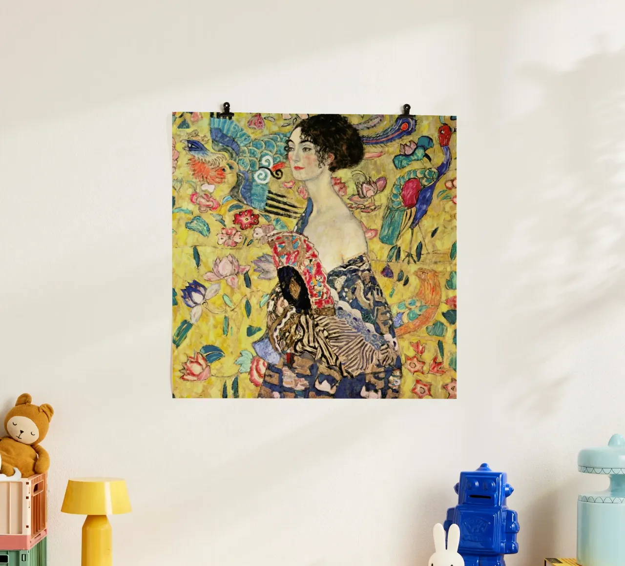 Klimt - Lady with Fan poster da ARTOTHEK