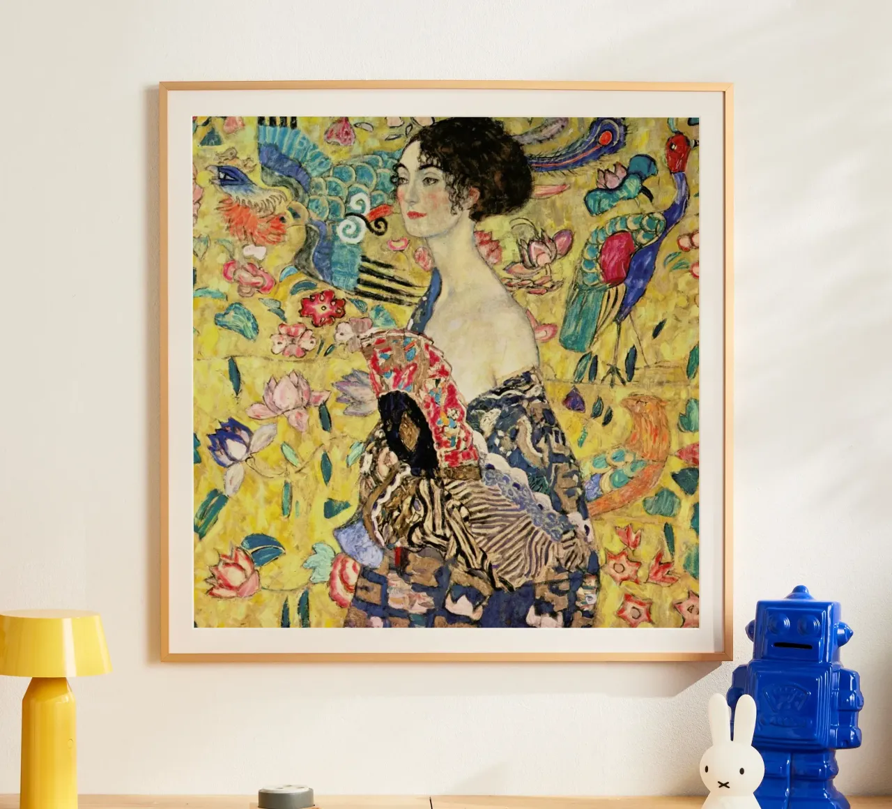 Klimt - Lady with Fan poster da ARTOTHEK