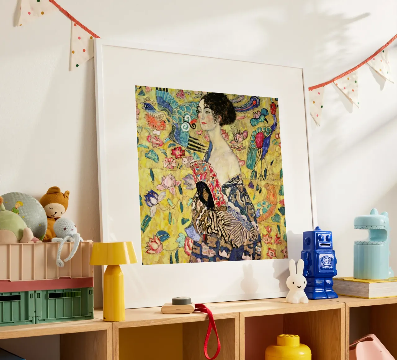Klimt - Lady with Fan poster da ARTOTHEK