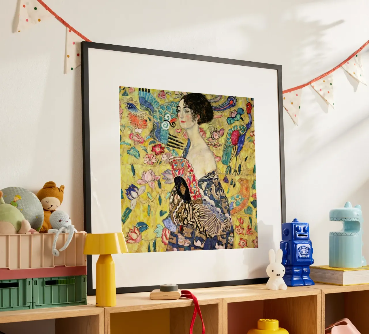 Klimt - Lady with Fan poster da ARTOTHEK