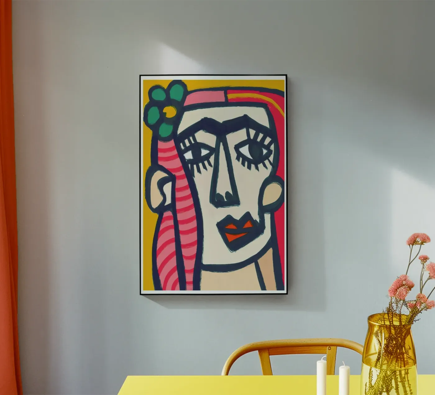 Thelma acryl van Maria Kritzas