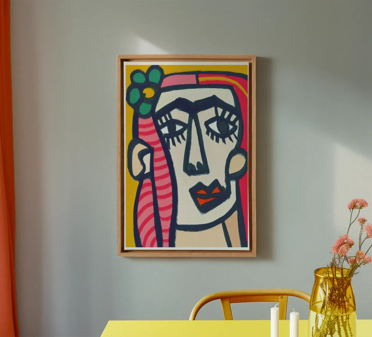 Thelma canvas by Maria Kritzas
