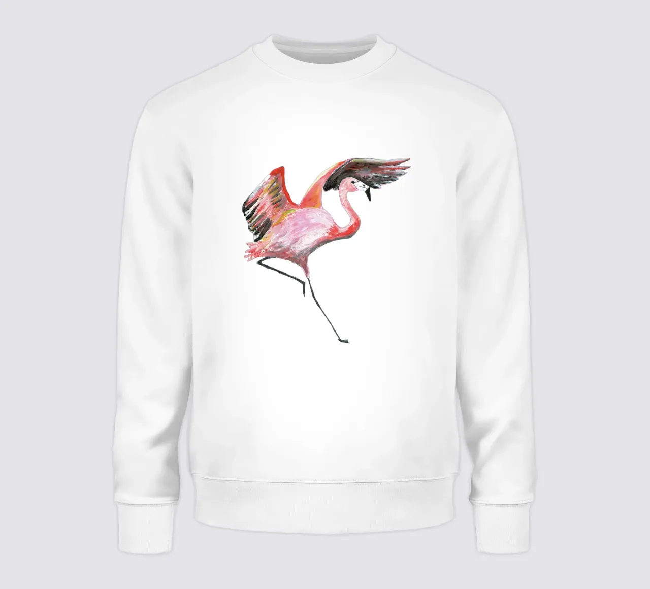 Flamingo felpa da Femke Zwaan