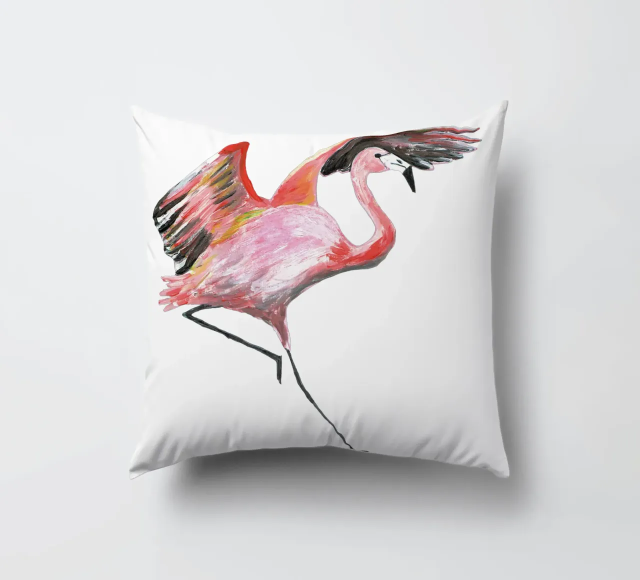 Flamingo cuscino da Femke Zwaan