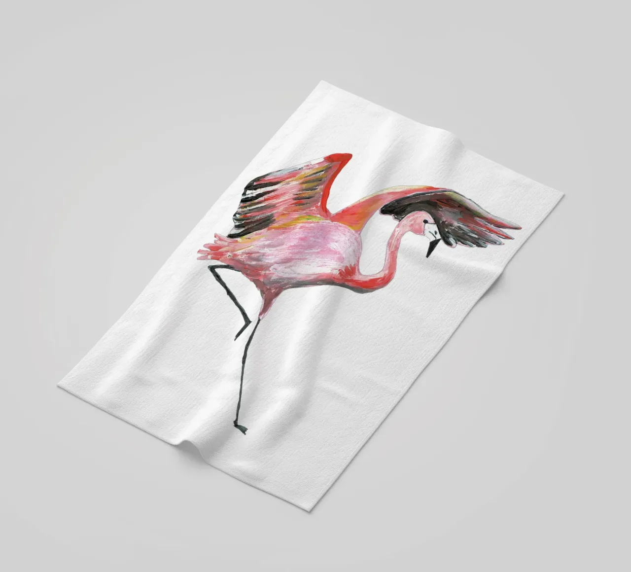 Flamingo telo mare da Femke Zwaan