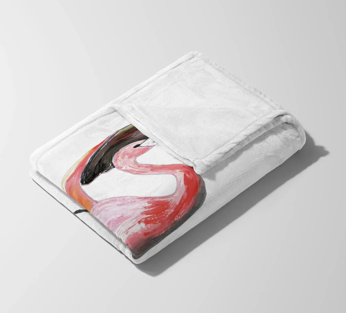 Flamingo Fleecedecke von Femke Zwaan