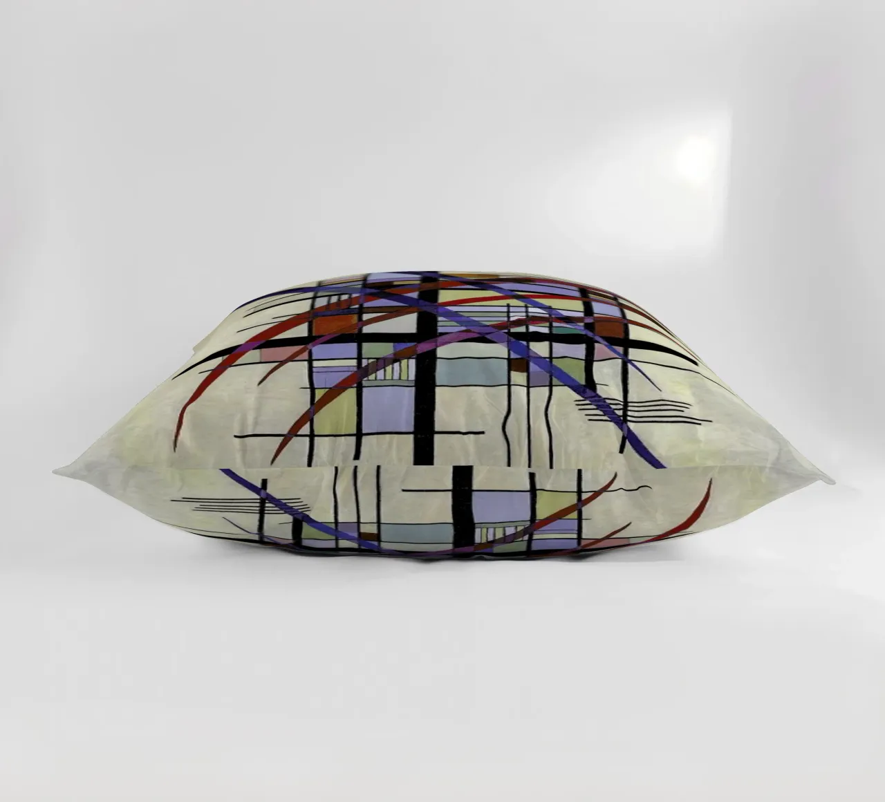 Kandinsky - Signs with Companionship cuscino da ARTOTHEK