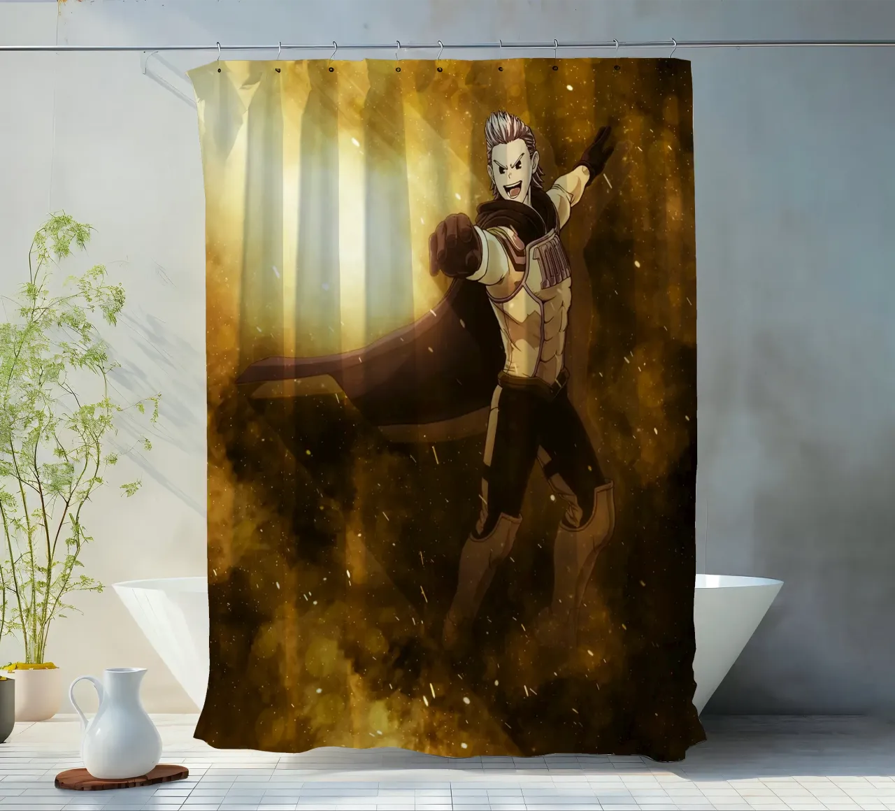 Mirio Togata tenda da doccia da FreeArtStudio