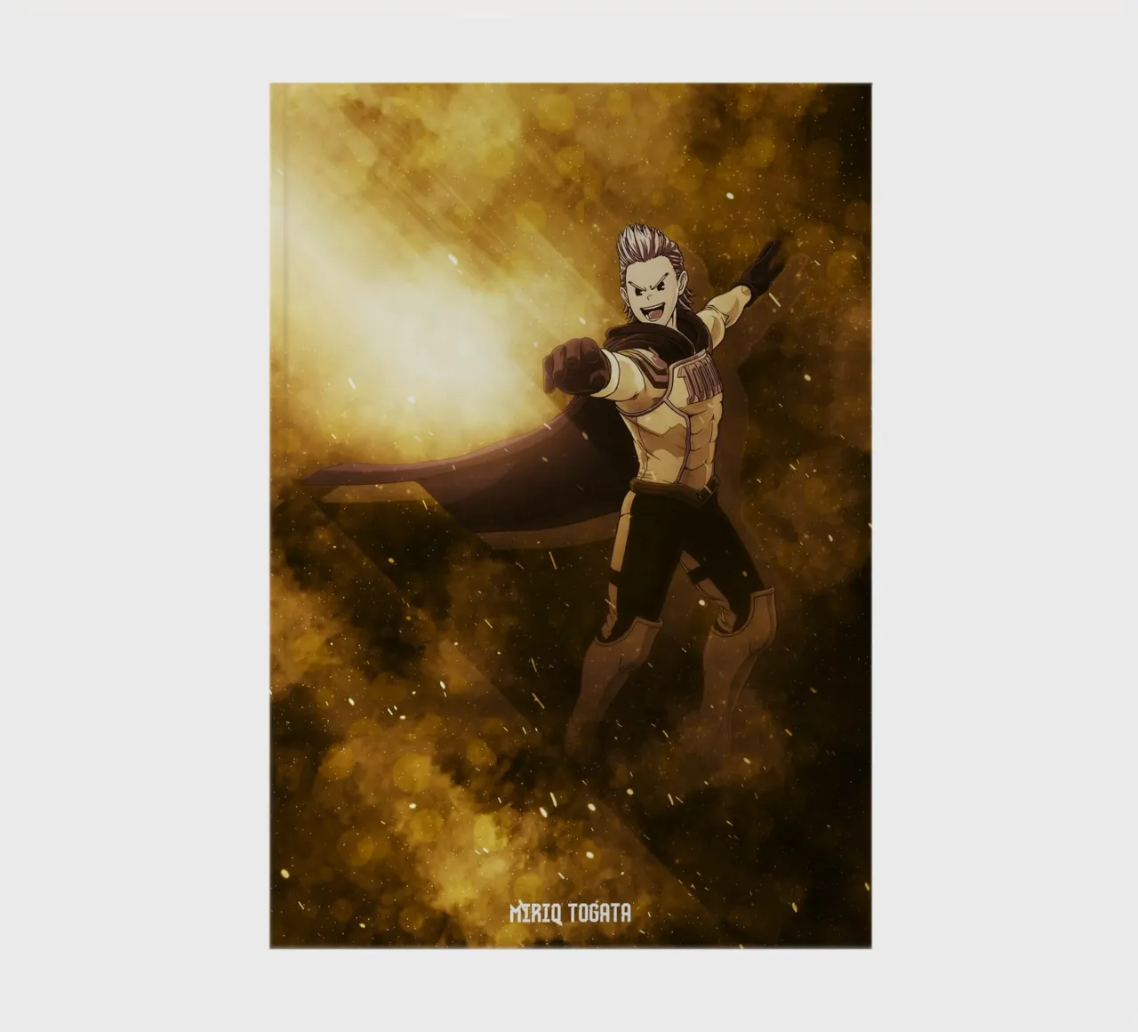 Mirio Togata notebook by FreeArtStudio