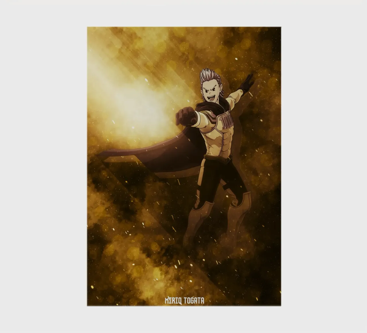 Mirio Togata notebook by FreeArtStudio