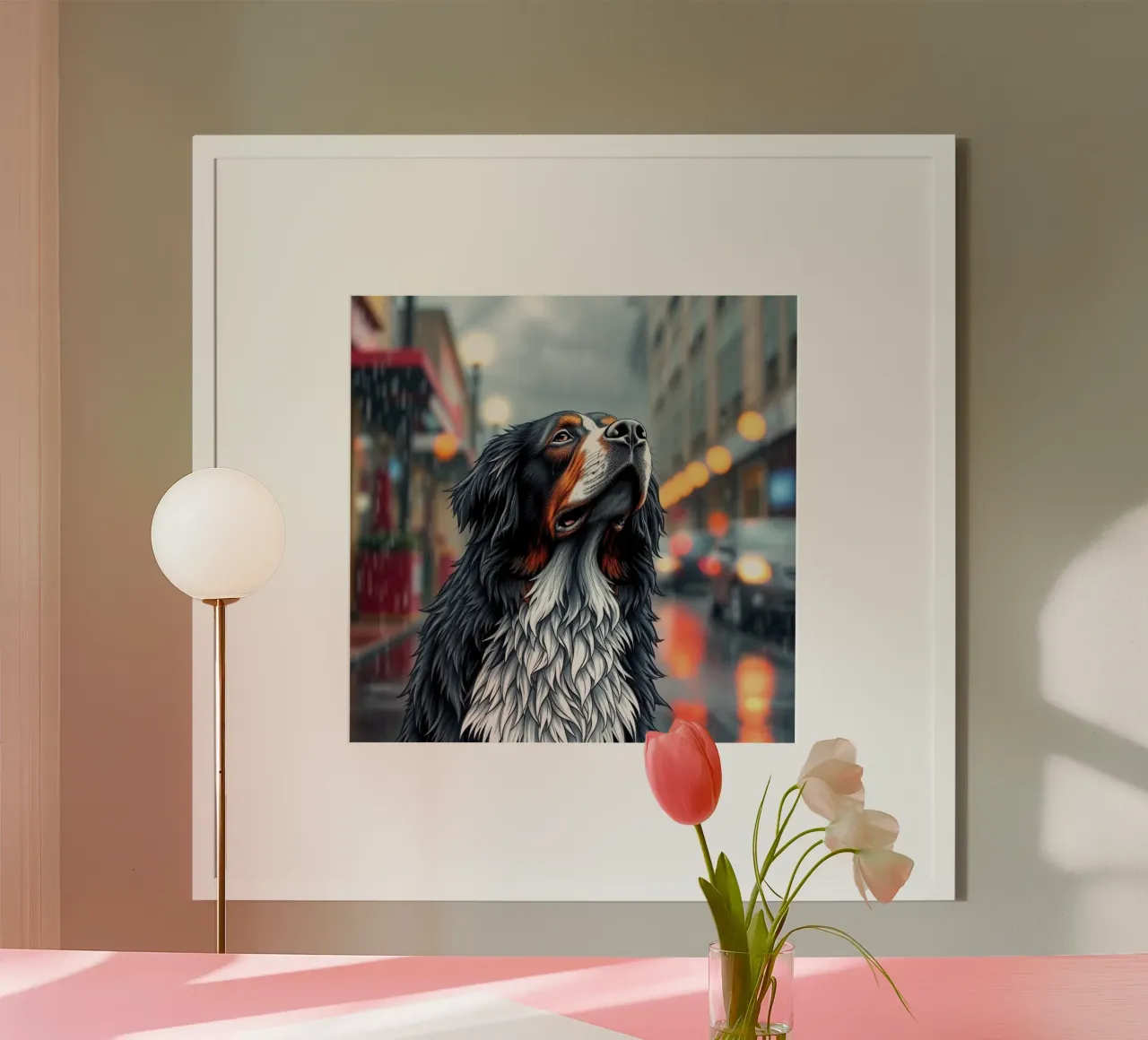Bellissimo cane da montagna bernese #15 poster da Yumis.Beargang.and.Me