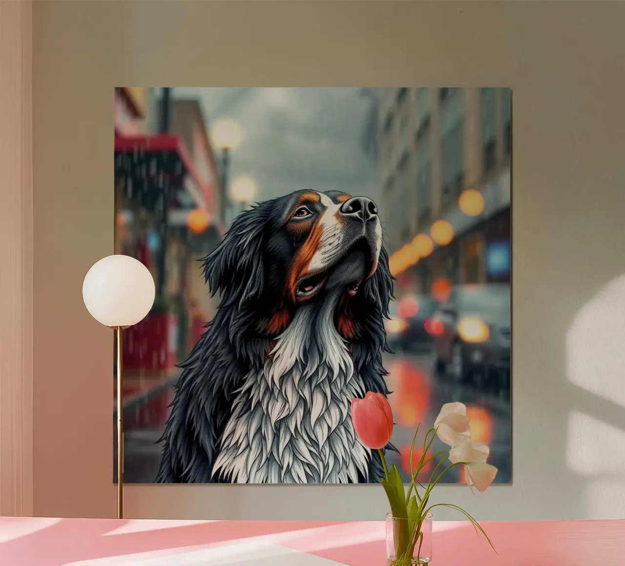 Bellissimo cane da montagna bernese #15 poster da Yumis.Beargang.and.Me