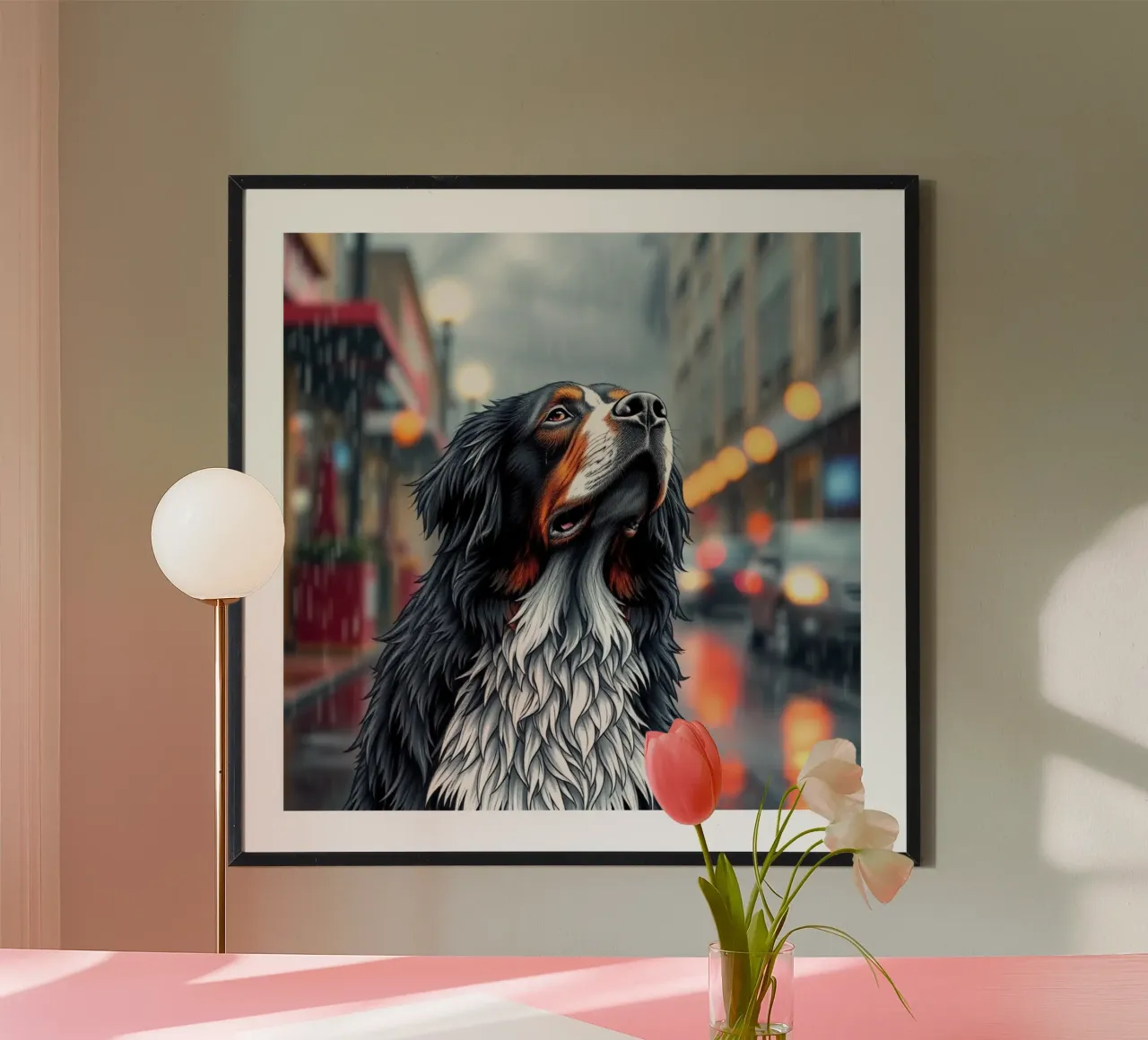 Bellissimo cane da montagna bernese #15 poster da Yumis.Beargang.and.Me