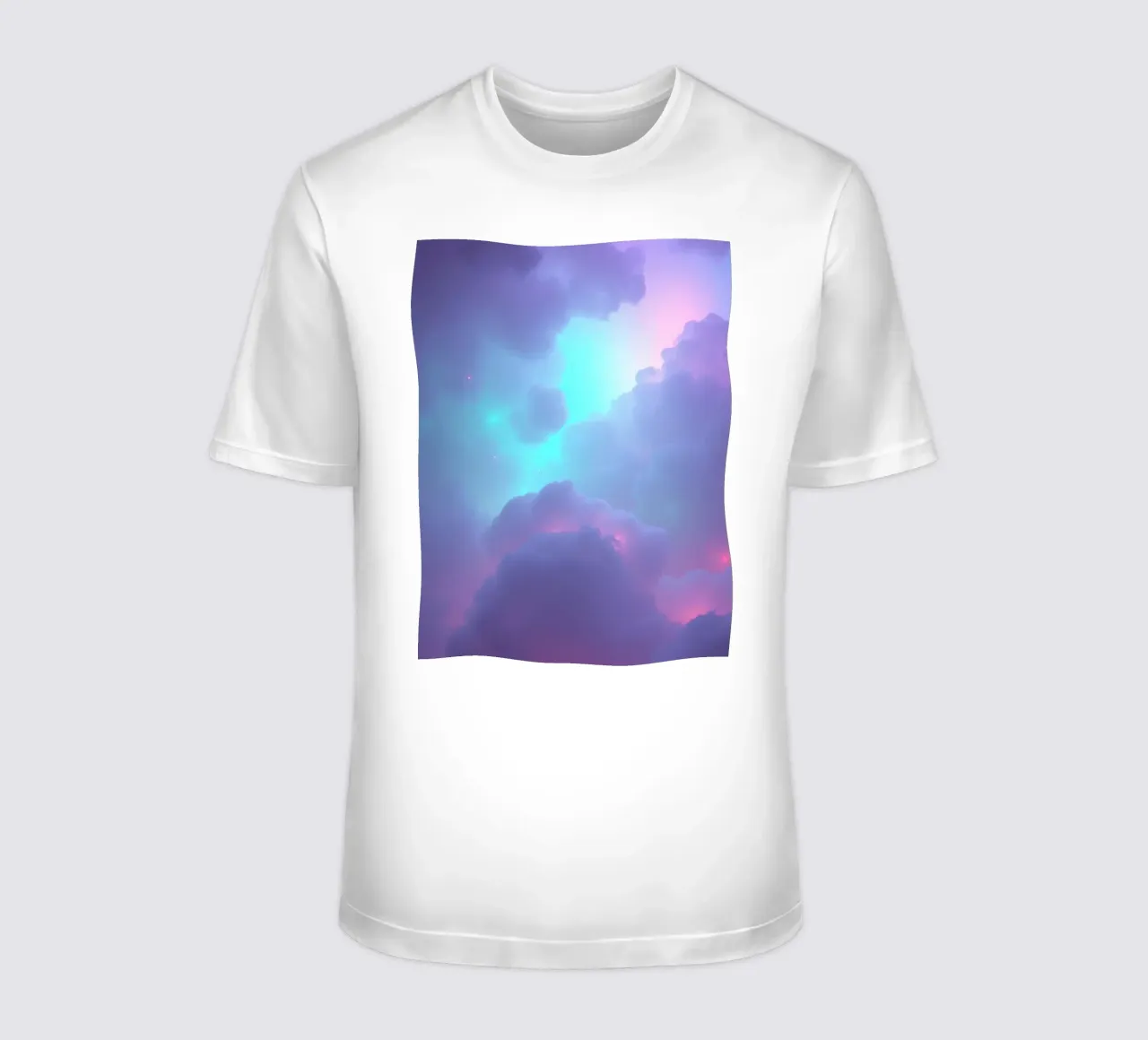 Nuvole astratte e sognanti in una vivace tavolozza di colori t-shirt da DesignDoodle