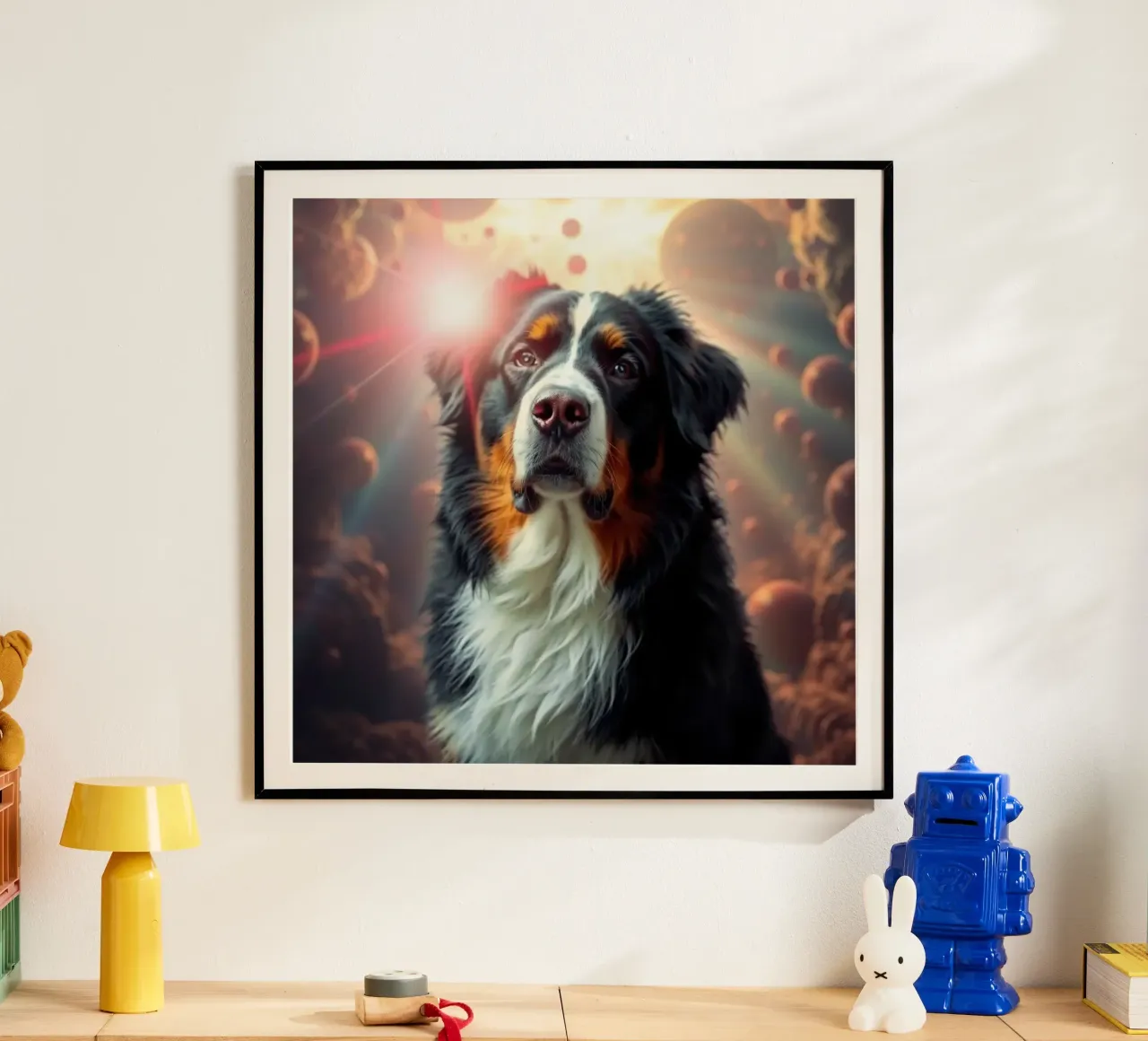 Bellissimo cane da montagna bernese #16 poster da Yumis.Beargang.and.Me