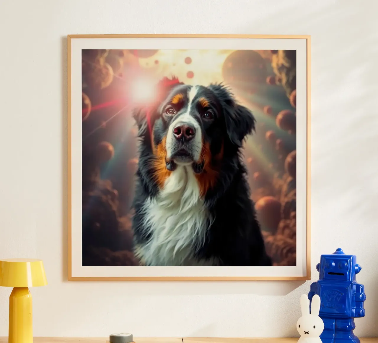 Bellissimo cane da montagna bernese #16 poster da Yumis.Beargang.and.Me