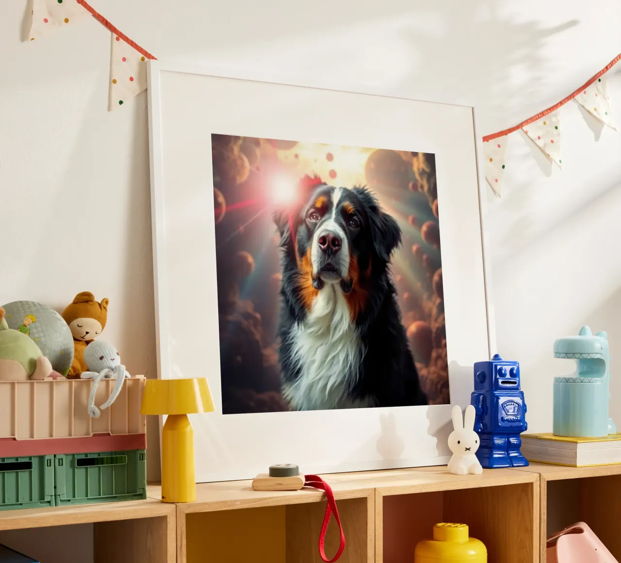 Bellissimo cane da montagna bernese #16 poster da Yumis.Beargang.and.Me