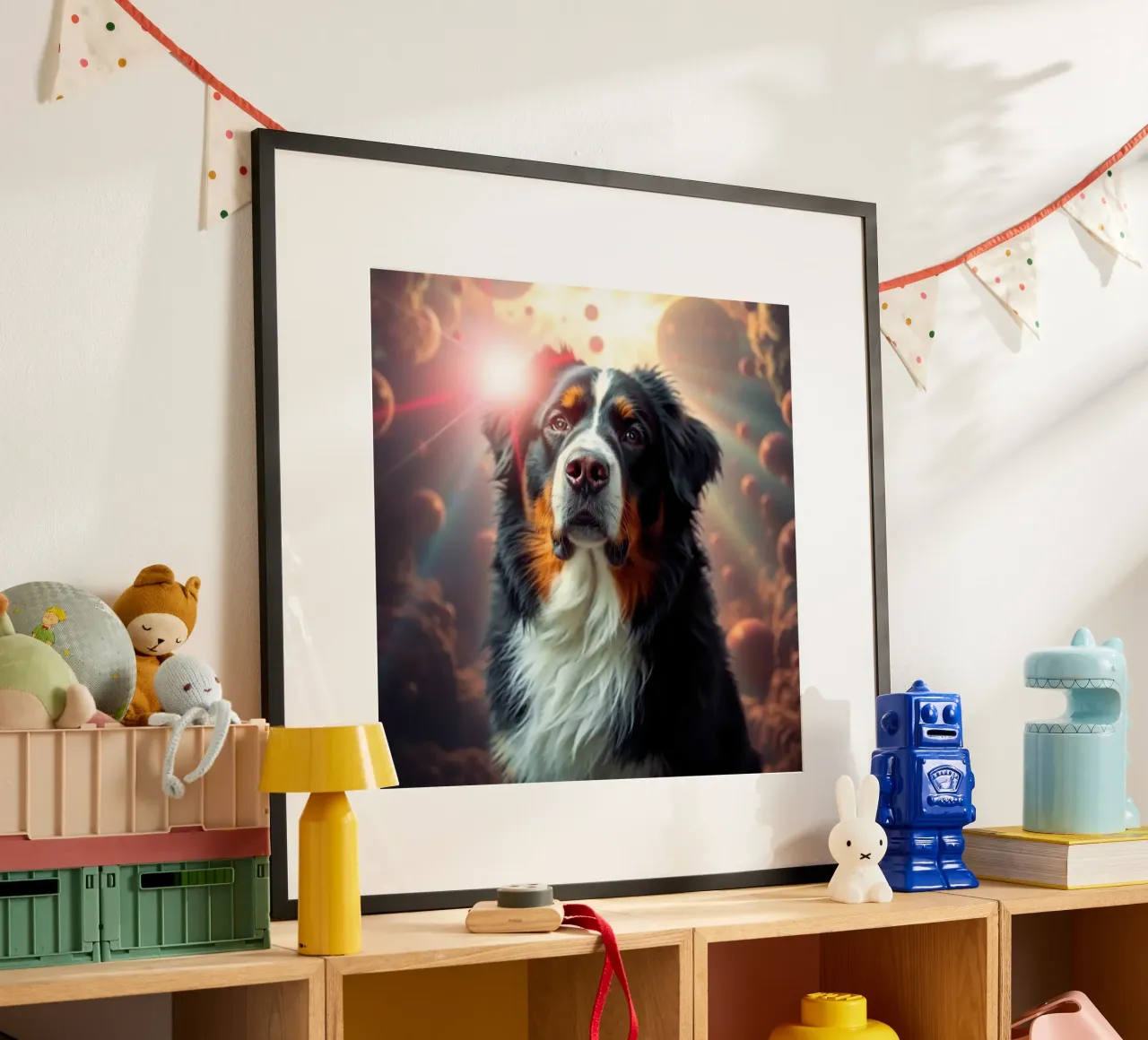 Bellissimo cane da montagna bernese #16 poster da Yumis.Beargang.and.Me