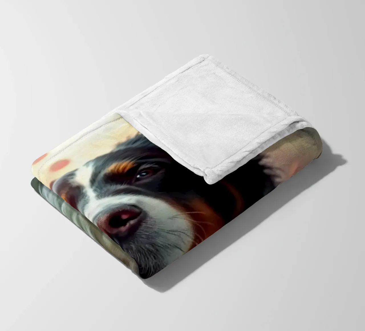 Bellissimo cane da montagna bernese #16 coperta in pile da Yumis.Beargang.and.Me