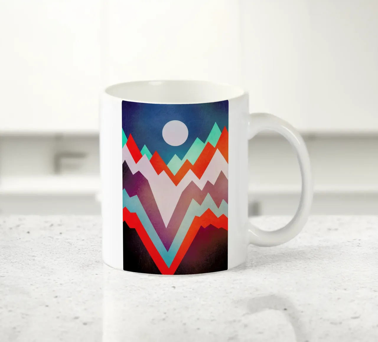 The Valley tazza in ceramica da Elisabeth Fredriksson