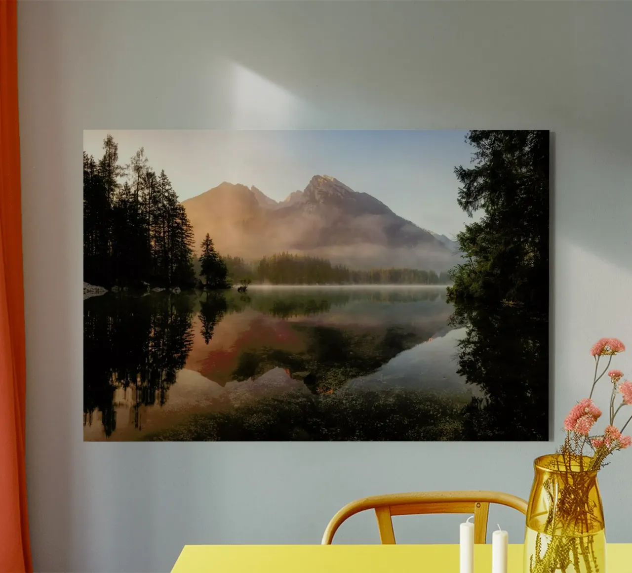 Glowing Mist - Daniel Gastager alu-dibond by Pictufy