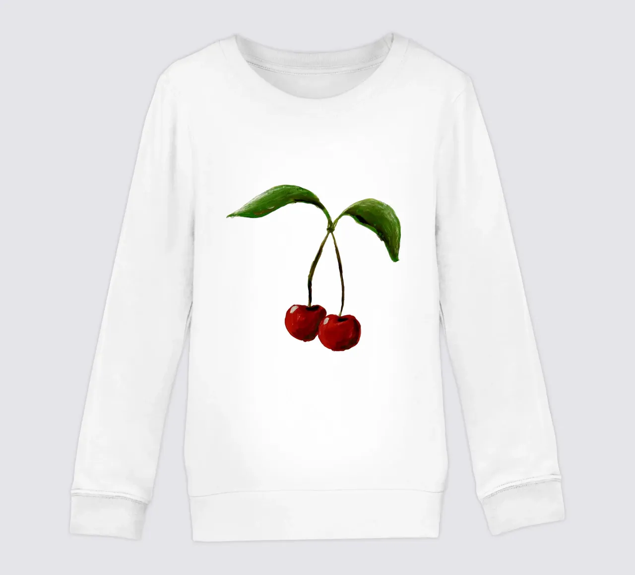 Cherries felpa bambino da Femke Zwaan