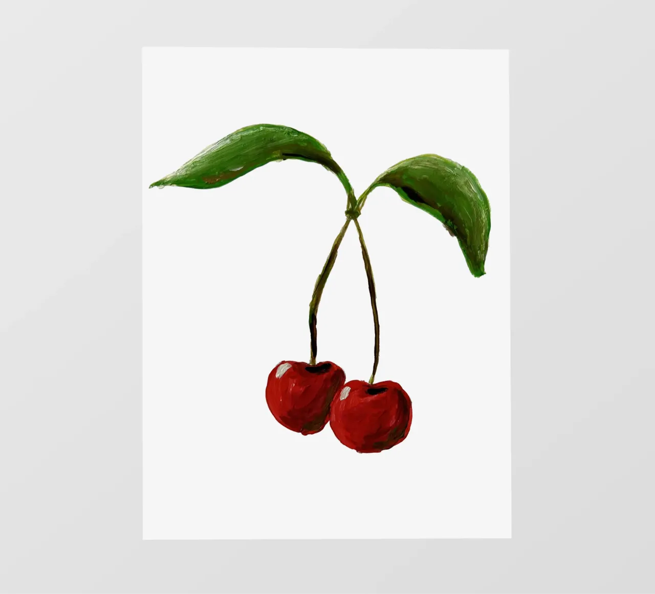 Cherries pvc cover by Femke Zwaan