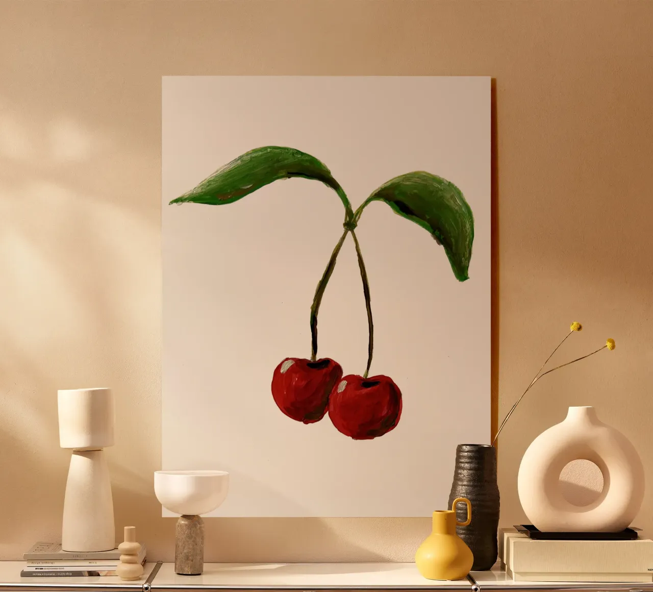Cherries plexiglass da Femke Zwaan