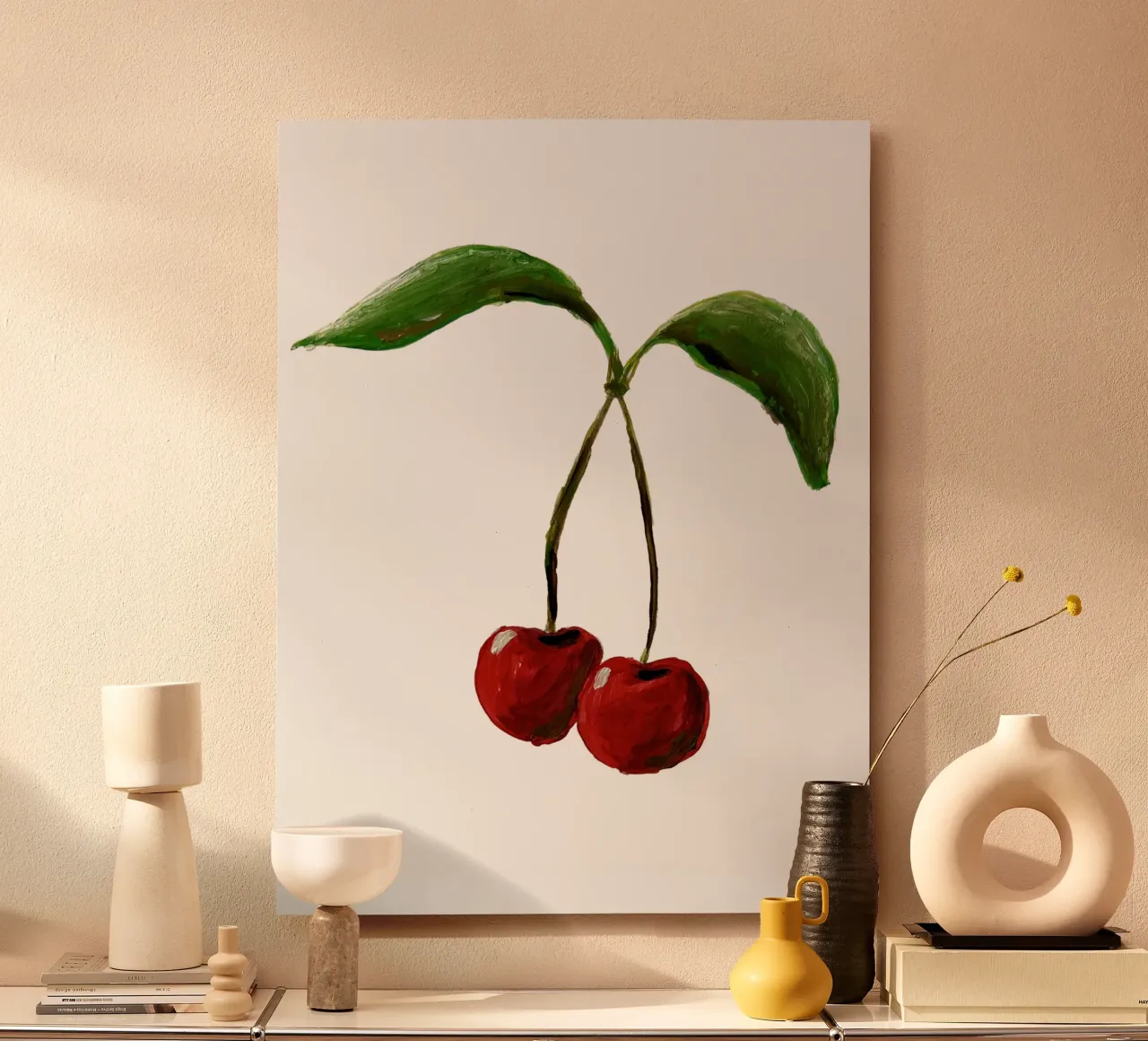 Cherries forex plate by Femke Zwaan
