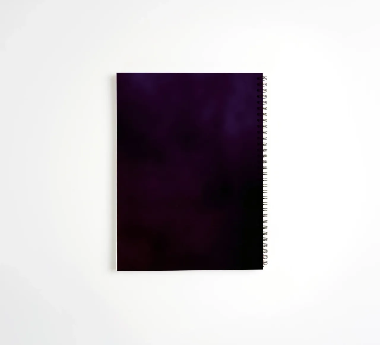 Vibrant abstract background deep purple tones and smooth spiral notebook by DesignDoodle