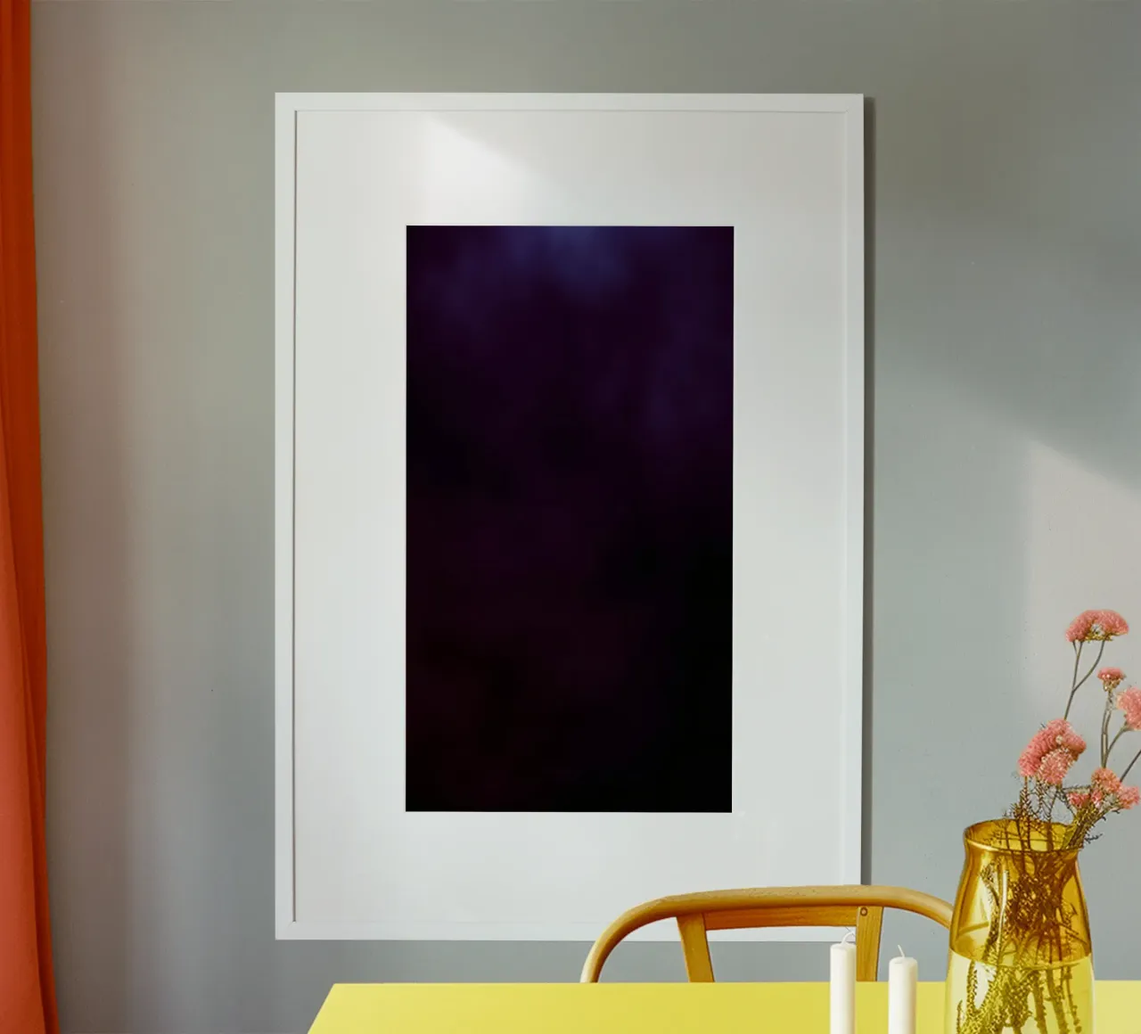 Vibrant abstract background deep purple tones and smooth hahnemühle by DesignDoodle