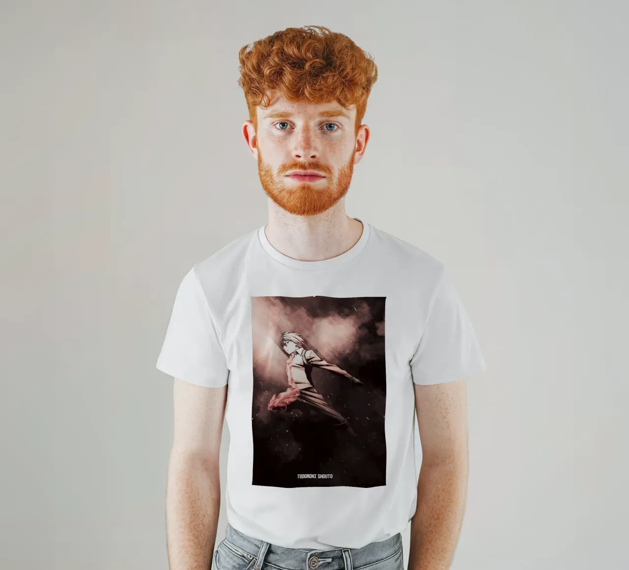 Todoroki Shouto t-shirt da FreeArtStudio