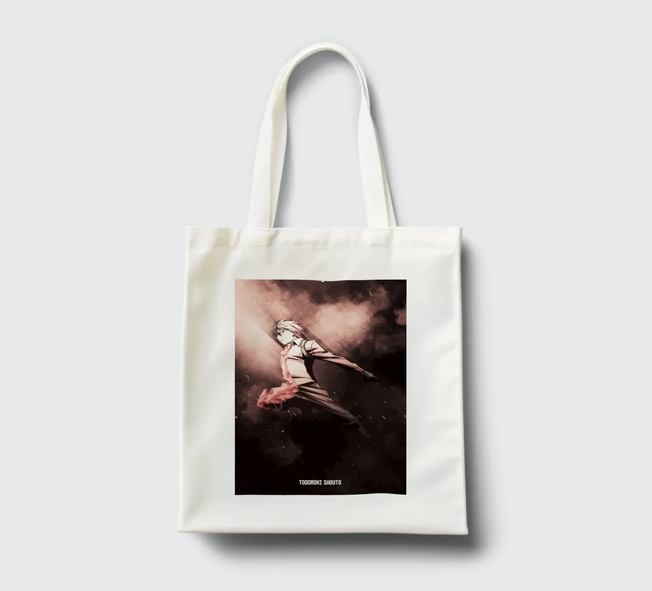 Todoroki Shouto borsa in juta da FreeArtStudio