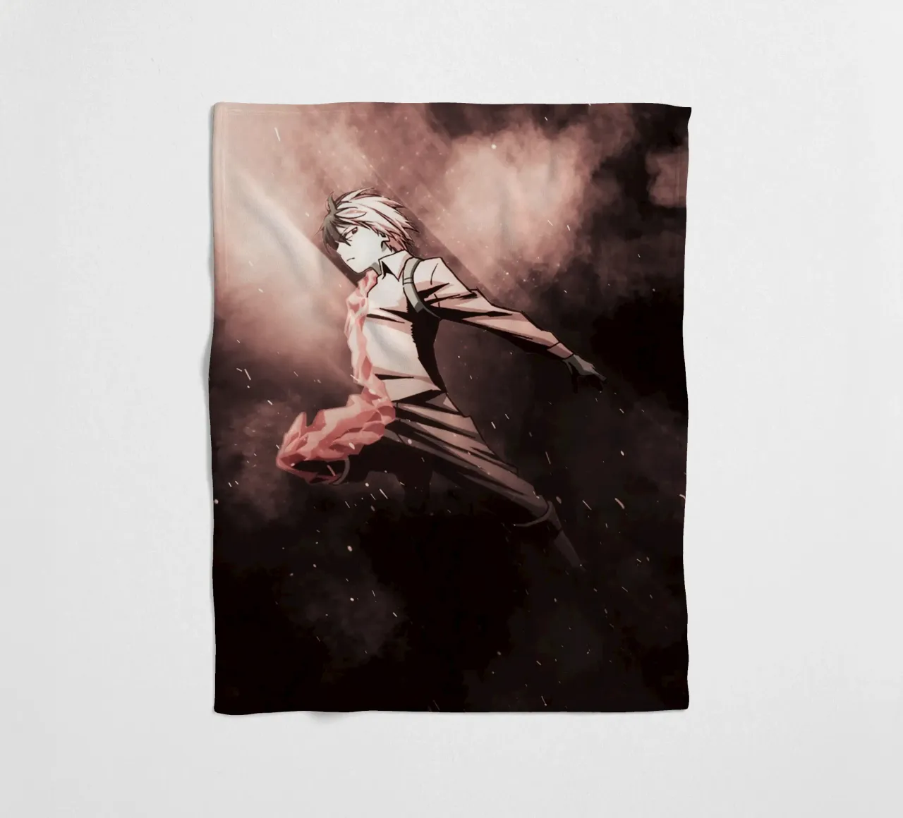 Todoroki Shouto coperta in pile da FreeArtStudio