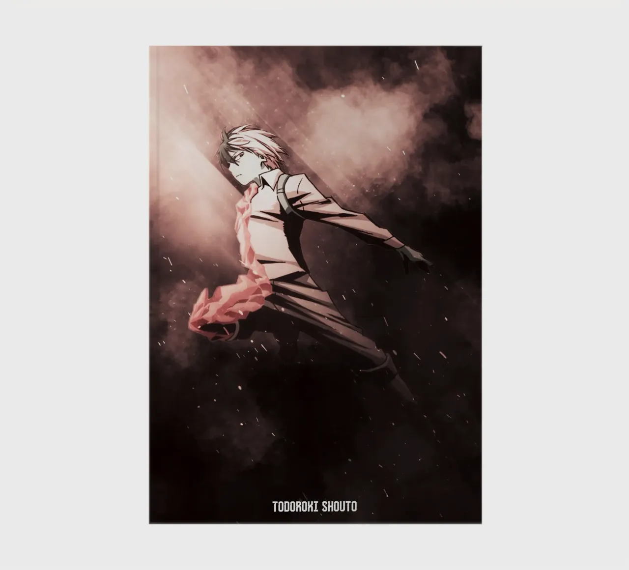 Todoroki Shouto notebook by FreeArtStudio