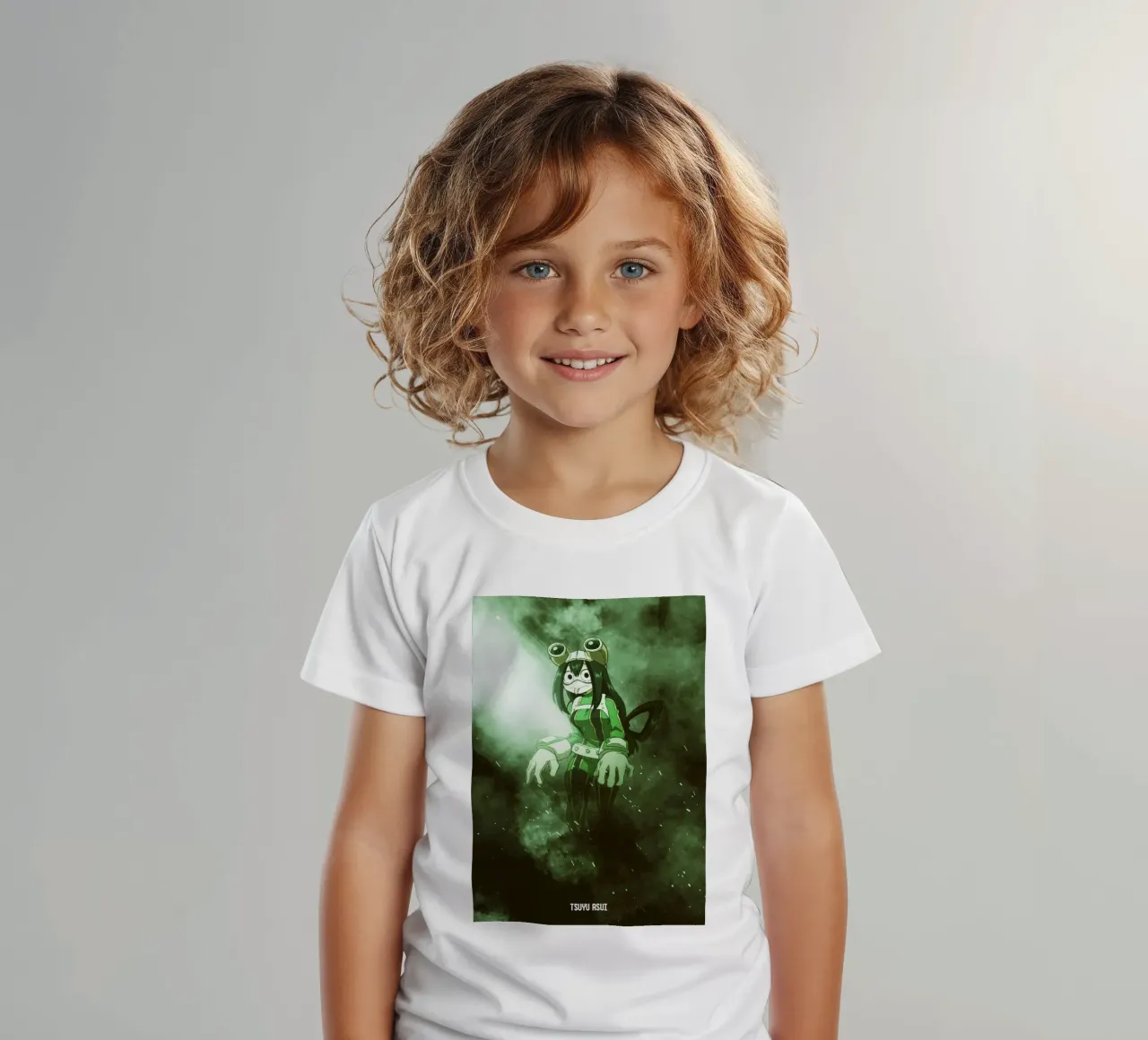 Tsuyu Asui t-shirt bambini da FreeArtStudio