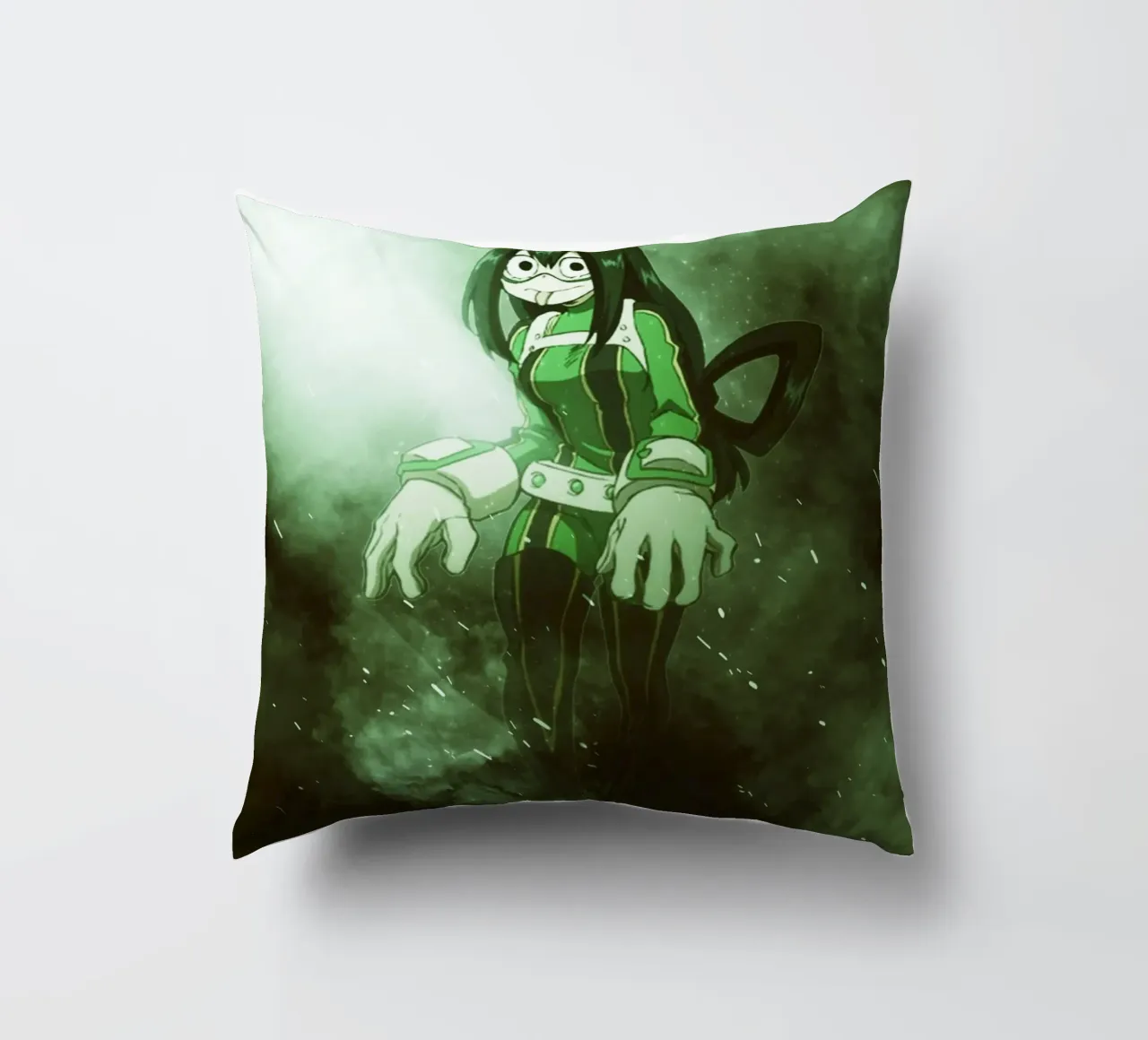 Tsuyu Asui cuscino da FreeArtStudio